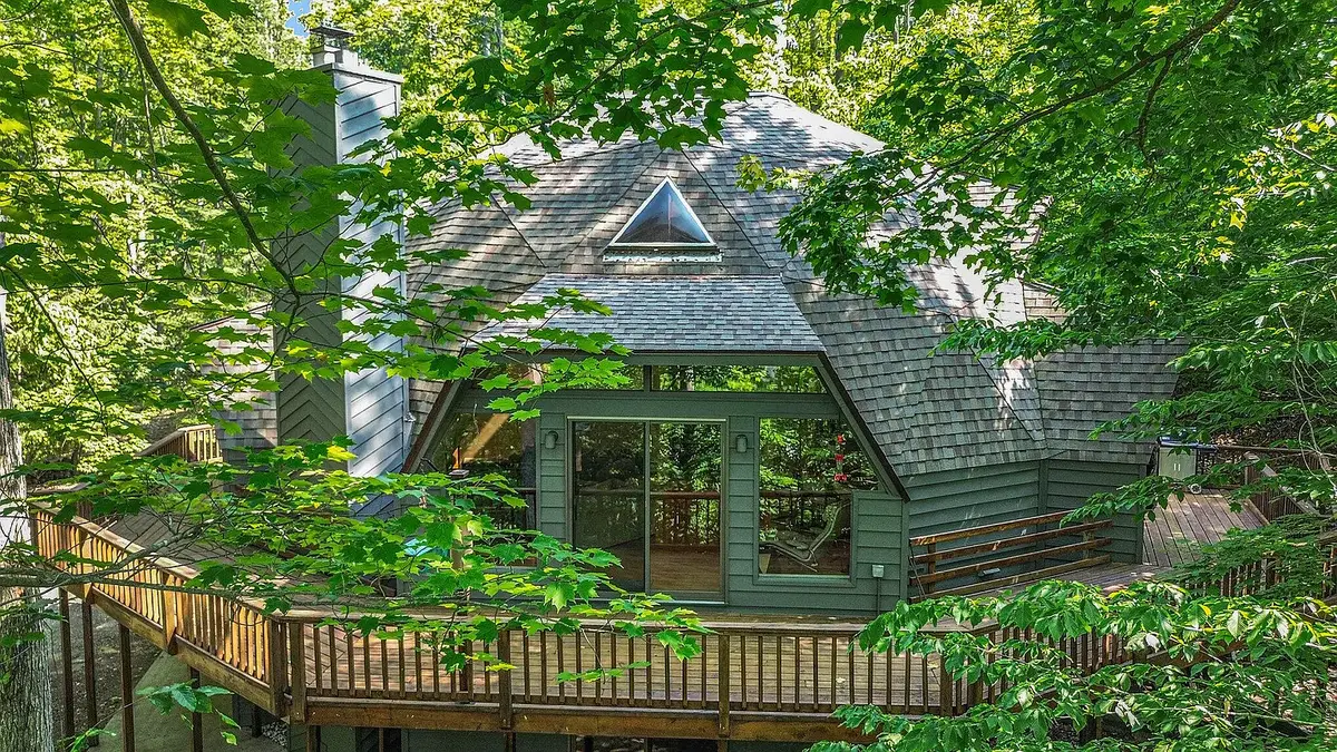 Geodesic dome exterior