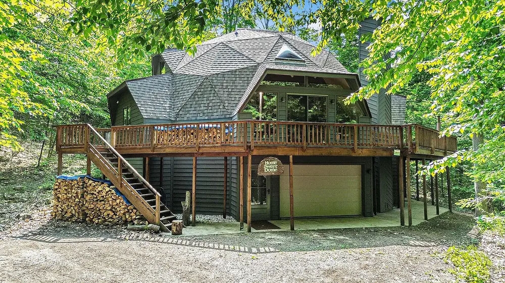 Kitchen open to living